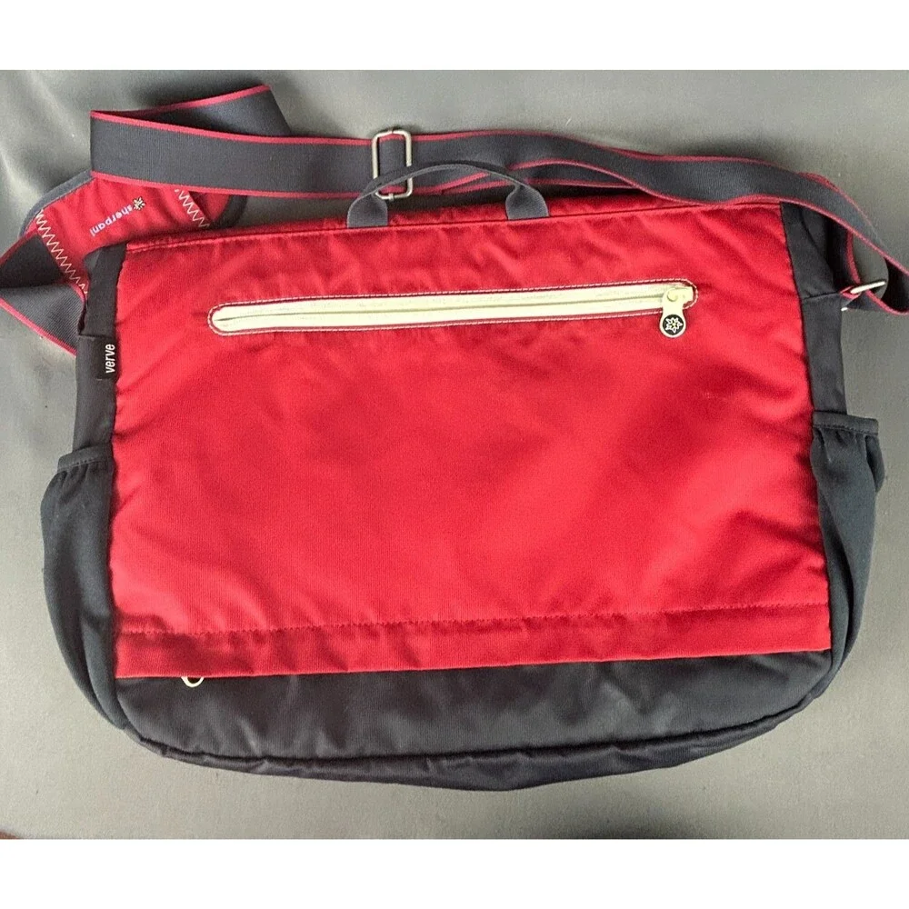 Sherpani Verve Crossbody Red Black Messenger Yoga Travel Tote Bag 12